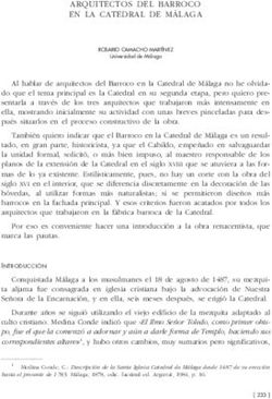 ARQUITECTOS DEL BARROCO EN LA CATEDRAL DE M&Aacute;LAGA