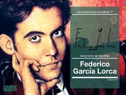 Federico Garc&iacute;a Lorca - conversaciones imposibles - documento de identidad 2020/2021 - Mater Lingua