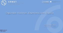 Segundas V&iacute;ctimas. Experiencia en Espa&ntilde;a - Jos&eacute; Joaqu&iacute;n Mira ERNST Cost Action CA19113