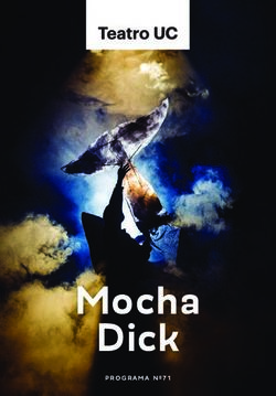 Mocha Dick PROGRAMA N&ordm;71 - Teatro UC