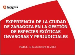 EXPERIENCIA DE LA CIUDAD DE ZARAGOZA EN LA GESTIÓN DE ESPECIES EXÓTICAS INVASORAS Y PERJUDICIALES - Madrid, 18 de diciembre de 2013