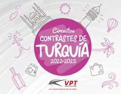 TURQUIA 2022-2023 Circuitos - VPT Tours