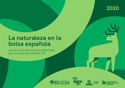 La naturaleza en la bolsa española - Cómo es de relevante la biodiversidad para las empresas del IBEX 35? - Ecoacsa