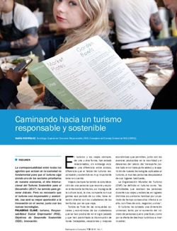 Caminando hacia un turismo responsable y sostenible