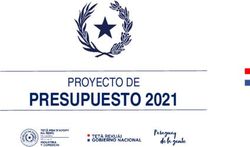 PRESUPUESTO 2021 PROYECTO DE