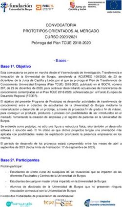 CONVOCATORIA PROTOTIPOS ORIENTADOS AL MERCADO CURSO 2020/2021 - UBU