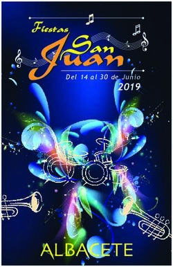 2019 Del 14 al 30 de Junio - Ayuntamiento de Albacete
