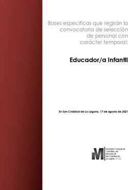 Educador/a infantil Bases espec&iacute;ficas que regir&aacute;n la convocatoria de selecci&oacute;n de personal con car&aacute;cter temporal: Activa Canarias RRHH