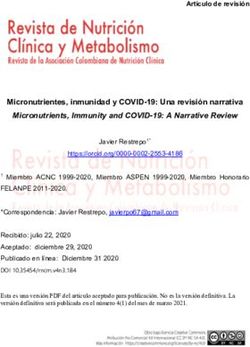 Micronutrientes, inmunidad y COVID-19: Una revisi&oacute;n narrativa Micronutrients, Immunity and COVID-19: A Narrative Review