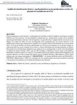An&aacute;lisis de interferencias l&eacute;xicas y morfosint&aacute;cticas en las producciones escritas de alumnos de bachillerato de E/LE
