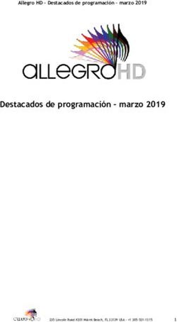 Destacados de programación - marzo 2019 - Eurochannel