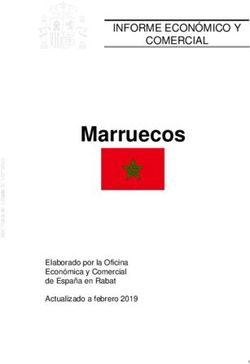 Marruecos INFORME ECONÓMICO Y COMERCIAL - Secretaría de Estado de Comercio