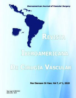 REVISTA IBEROAMERICANA - DE CIRUG&Iacute;A VASCULAR