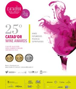 WINE AWARDS CATAD'OR VINOS ESPUMOSOS PISCOS & ESPIRITUOSOS