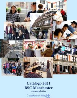 Cat&aacute;logo 2021 BSC Manchester - Agentes oficiales - Cursos de idiomas en el ...