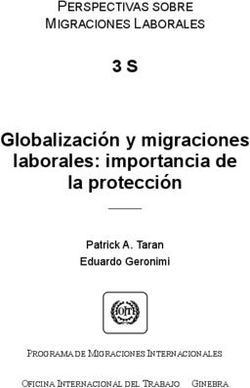 Globalizaci&oacute;n y migraciones laborales: importancia de la protecci&oacute;n - 3 S PERSPECTIVAS SOBRE