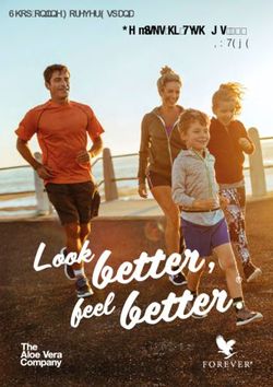 L b e - Cat&aacute;logo de Producto 2019 ESPA&Ntilde;A - forever living products