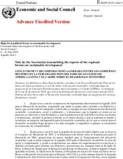 Economic and Social Council Advance Unedited Version