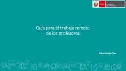 GUÍA PARA EL TRABAJO REMOTO DE LOS PROFESORES - #QUÉDATEENCASA - UGEL ...