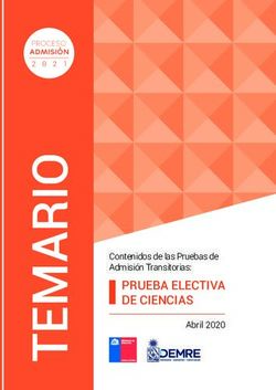 PRUEBA ELECTIVA DE CIENCIAS - Contenidos de las Pruebas de Admisi&oacute;n Transitorias: DEMRE