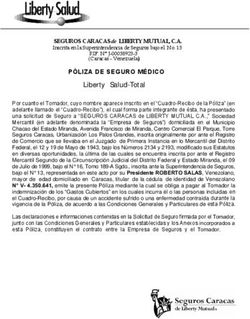 Liberty Salud-Total PÓLIZA DE SEGURO MÉDICO