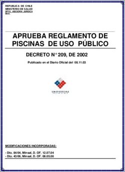 APRUEBA REGLAMENTO DE PISCINAS DE USO P&Uacute;BLICO