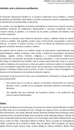 HerbArt: arte y ciencia en confluencia - Universitat de Barcelona