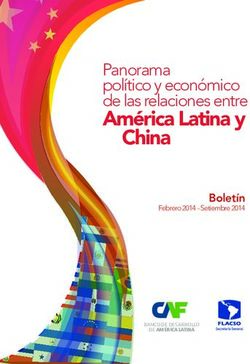 América Latina y China - Panorama político y económico de las relaciones entre - Boletín - Facultad Latinoamericana de ...