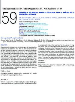 59 DESARROLLO DE MODELOS MENTALES COLECTIVOS PARA EL AN&Aacute;LISIS DE LA