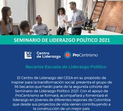 SEMINARIO DE LIDERAZGO POL&Iacute;TICO 2021 - Becarios Escuela de Liderazgo Pol&iacute;tico - CESA