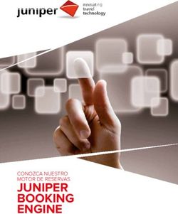 JUNIPER BOOKING ENGINE - CONOZCA NUESTRO MOTOR DE RESERVAS