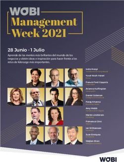 Management Week 2021 - Tuboleta
