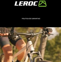 POLITICA DE GARANTIAS - GARANT&Iacute;A, A GARANT&Iacute;A LEGAL: Leroc - Bikes