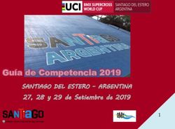 SANTIAGO DEL ESTERO - ARGENTINA - 27, 28 y 29 de Setiembre de 2019 1 - Federaci&oacute;n Argentina de BMX