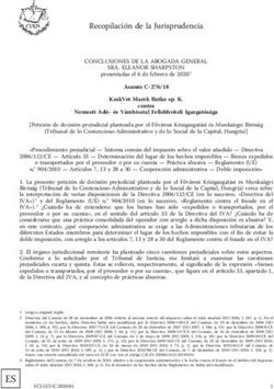 Recopilaci&oacute;n de la Jurisprudencia - EUR-Lex
