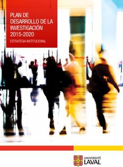 PLAN DE DESARROLLO DE LA INVESTIGACIÓN 2015-2020 - ESTRATEGIA INSTITUCIONAL - UNIVERSITÉ ...