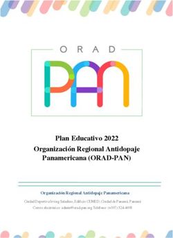 Plan Educativo 2022 Organización Regional Antidopaje Panamericana (ORAD-PAN)