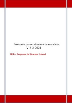 V-8-2-2021 Protocolo para codornices en matadero - IRTA. Programa de Bienestar Animal - Certificado Welfair ...
