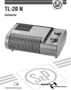 TL-20 N Calefactor - Instrucciones de uso