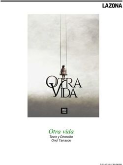 Otra vida Texto y Direcci&oacute;n Oriol Tarrason - lazona
