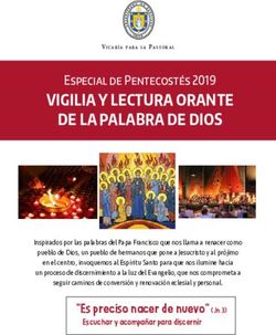 VIGILIA Y LECTURA ORANTE DE LA PALABRA DE DIOS