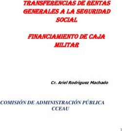 TRANSFERENCIAS DE RENTAS GENERALES A LA SEGURIDAD SOCIAL FINANCIAMIENTO DE CAJA MILITAR - COMISIÓN DE ADMINISTRACIÓN PÚBLICA CCEAU