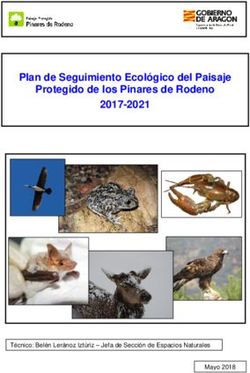 Plan de Seguimiento Ecol&oacute;gico del Paisaje Protegido de los Pinares de Rodeno 2017-2021 - T&eacute;cnico: Bel&eacute;n Ler&aacute;noz Izt&uacute;riz - Jefa de Secci&oacute;n de ...