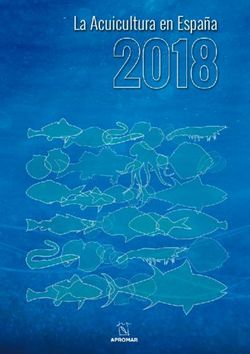 La Acuicultura en España - Apromar
