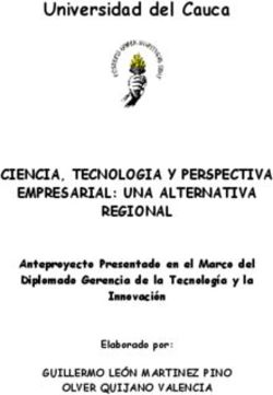 Universidad del Cauca - CIENCIA, TECNOLOGIA Y PERSPECTIVA EMPRESARIAL: UNA ALTERNATIVA REGIONAL