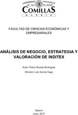 ANÁLISIS DE NEGOCIO, ESTRATEGIA Y VALORACIÓN DE INDITEX - FACULTAD DE ...