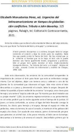 Elizabeth Monasterios Pérez, ed. Urgencias del - Bolivian ...