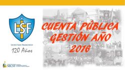 CUENTA P&Uacute;BLICA GESTI&Oacute;N A&Ntilde;O 2016 - Secst
