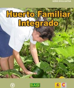 Huerto Familiar Integrado - SERIE DIVULGATIVA - FAO