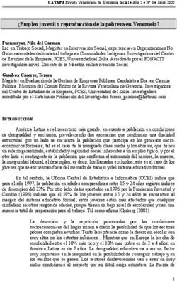 Empleo juvenil o reproducci&oacute;n de la pobreza en Venezuela?